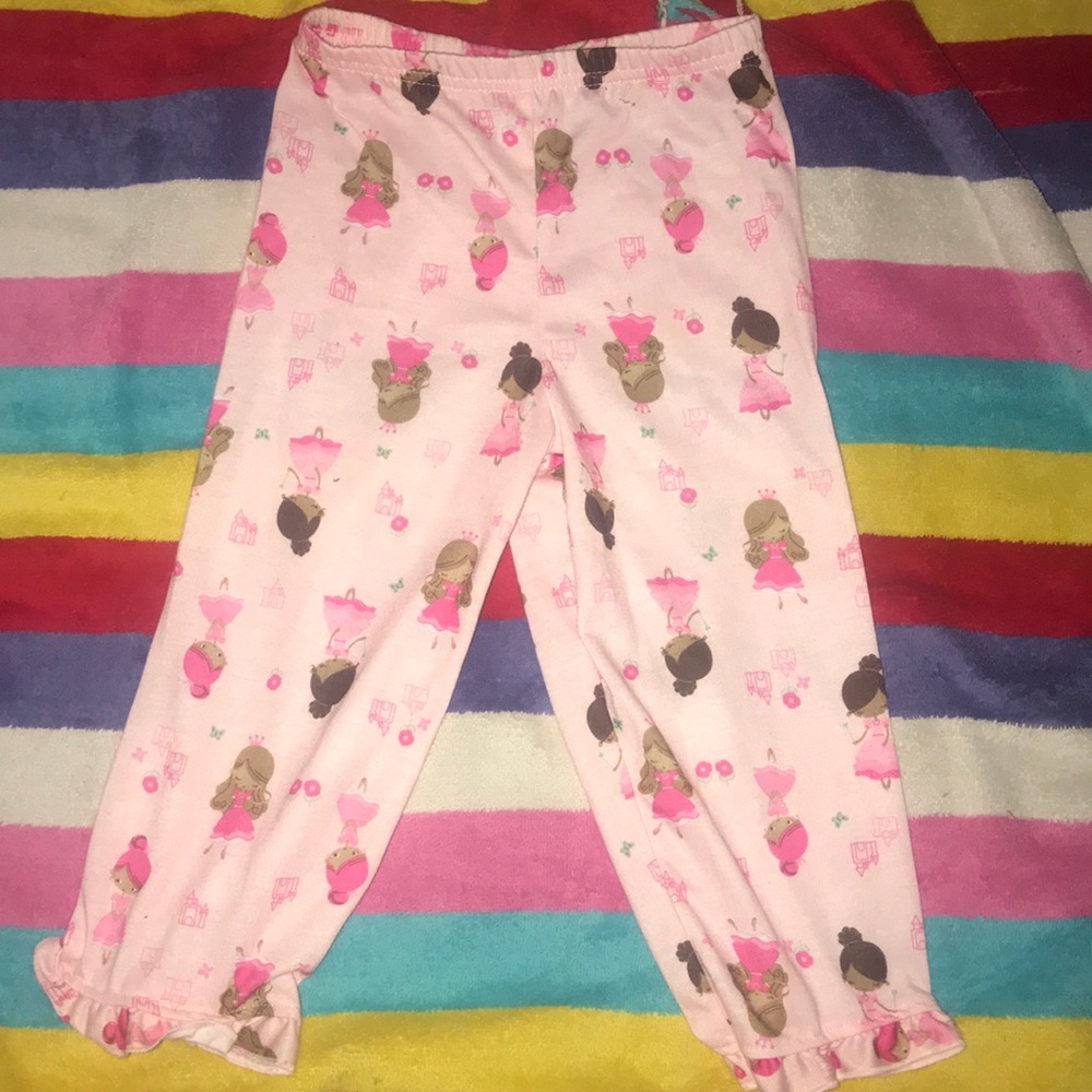 Pink pj pants size 3T